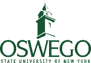 State University of New York at Oswego Assistant Professor of Biomedical Informatics Logo